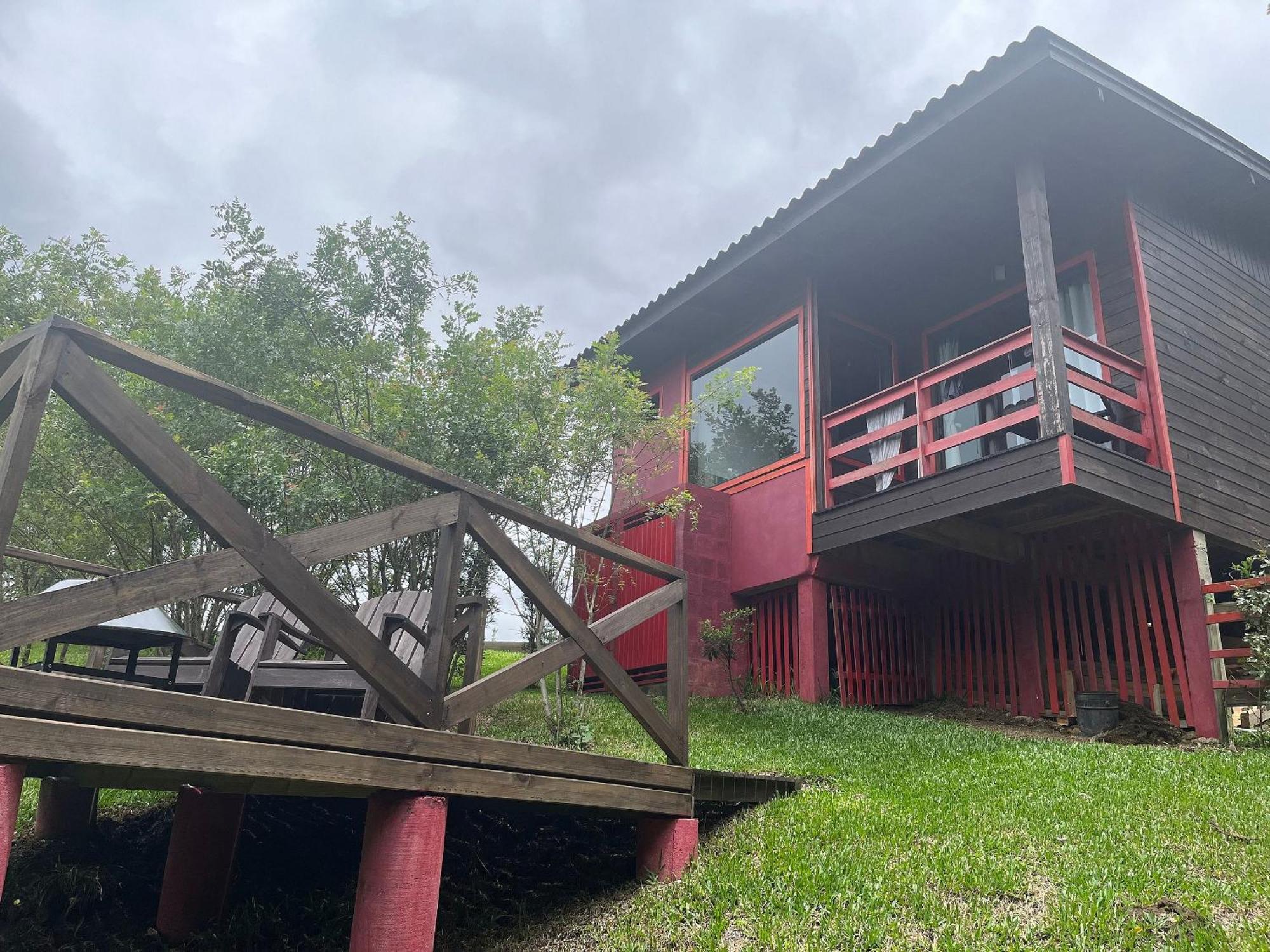 Chales Incriveis Com Banheira De Hidromassagem E Vista Encantadora Urubici Buitenkant foto