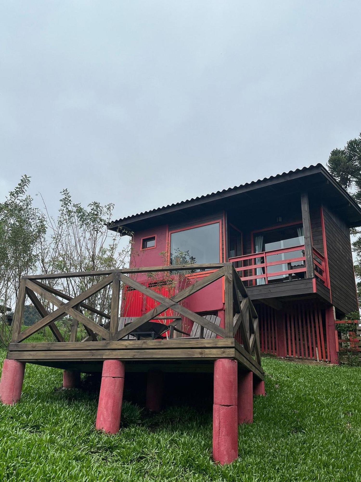 Chales Incriveis Com Banheira De Hidromassagem E Vista Encantadora Urubici Buitenkant foto