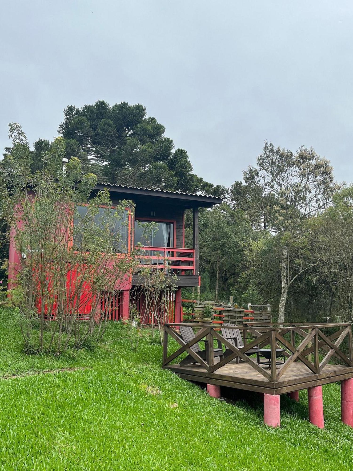 Chales Incriveis Com Banheira De Hidromassagem E Vista Encantadora Urubici Buitenkant foto
