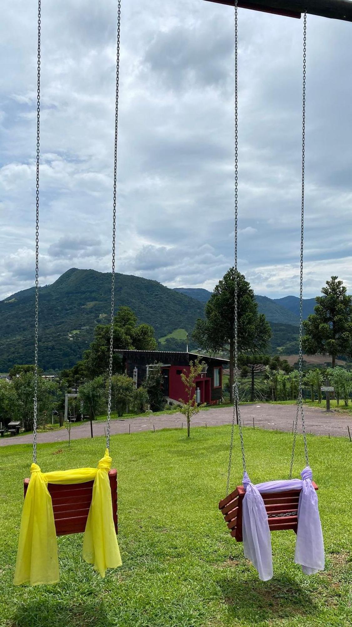 Chales Incriveis Com Banheira De Hidromassagem E Vista Encantadora Urubici Buitenkant foto